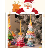 Darrahopens Occasions > Christmas > Christmas Decorations Christmas Decorations - Crochet Christmas Tree Bell Decorations - Small Christmas Decorations - Car Decorations - Style C