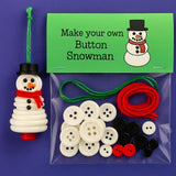 Darrahopens Occasions > Christmas > Christmas Decorations Christmas gift Christmas Button Ornament - Festive Santa Design Craft Kit （Santa Claus）