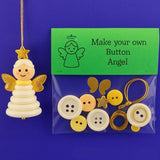 Darrahopens Occasions > Christmas > Christmas Decorations Christmas gift Christmas Button Ornament - Festive Santa Design Craft Kit （Santa Claus）