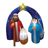 Darrahopens Occasions > Christmas > Christmas Decorations Christmas Inflatable Nativity Sence 180CM