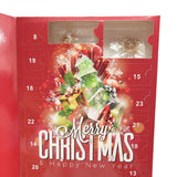 Darrahopens Occasions > Christmas > Christmas Decorations Christmas Jewellery Advent Calendar 24 Day Countdown Blind Box Set Includes Earrings Rings Necklaces and Bracelets Festive Gift for Her