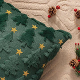 Darrahopens Occasions > Christmas > Christmas Decorations Christmas Pillowcase Set - Set of 2 - Winter Christmas Themed Cushion Covers - Christmas Decorations - Soft Christmas Cushions, Christmas Covers - 45 x 45 cm - Elegant Christmas Decoration Cushion Covers for the Living Room (Pillow filling not included)