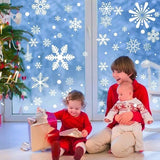 Darrahopens Occasions > Christmas > Christmas Decorations Christmas window stickers - Christmas - Window decorations - Stickers - Christmas decorations - 192 pieces PVC Christmas window decorations - Including Christmas snowflake and snowman patterns - Printed on both sides - For Christmas decorations