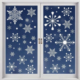 Darrahopens Occasions > Christmas > Christmas Decorations Christmas window stickers - Christmas - Window decorations - Stickers - Christmas decorations - 192 pieces PVC Christmas window decorations - Including Christmas snowflake and snowman patterns - Printed on both sides - For Christmas decorations