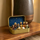 Darrahopens Occasions > Christmas > Christmas Decorations Handcrafted Mini Christmas Nativity Scene Set In Australia - Darrahopens