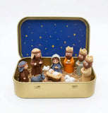 Darrahopens Occasions > Christmas > Christmas Decorations Handcrafted Mini Christmas Nativity Scene Set In Australia - Darrahopens