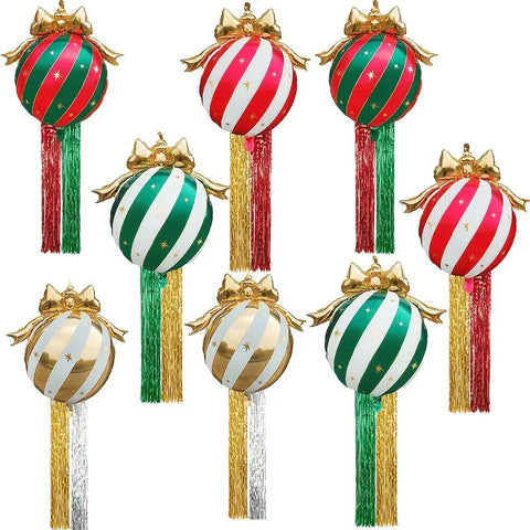 Darrahopens Occasions > Christmas > Christmas Decorations Inflatable Christmas Ornament Set Striped Hanging Decor In Australia - Darrahopens