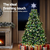 Darrahopens Occasions > Christmas > Christmas Decorations Jingle Jollys 3D Christmas Tree Topper Star LED Decorations Xmas Party Timer