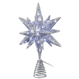 Darrahopens Occasions > Christmas > Christmas Decorations Jingle Jollys 3D Christmas Tree Topper Star LED Decorations Xmas Party Timer