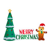 Darrahopens Occasions > Christmas > Christmas Decorations Jingle Jollys Christmas Inflatable Gingerbread Man 1.5M Height LED Decorations Illuminated