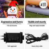 Darrahopens Occasions > Christmas > Christmas Decorations Jingle Jollys Christmas Inflatable Snowman Dog 4.2M Tall Outdoor Decorations Illuminated
