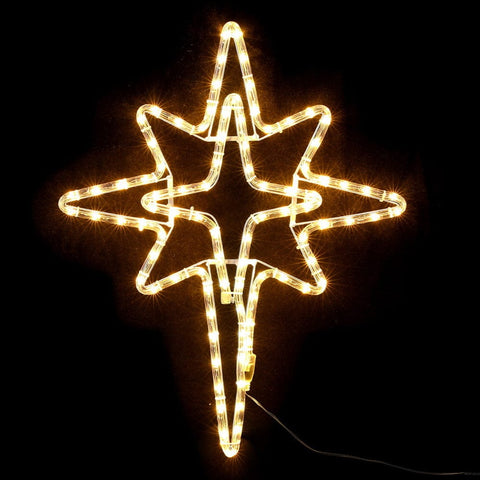 Darrahopens Occasions > Christmas > Christmas Decorations Jingle Jollys Christmas Lights 57cm Bethlehem Star 90 LED Xmas Decorations Motif