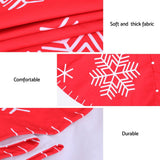 Darrahopens Occasions > Christmas > Christmas Decorations Jingle Jollys Christmas Tree Skirt 120cm Snowflake Ornaments Party Decorations