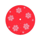 Darrahopens Occasions > Christmas > Christmas Decorations Jingle Jollys Christmas Tree Skirt 120cm Snowflake Ornaments Party Decorations