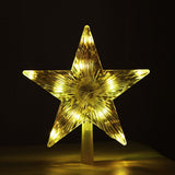 Darrahopens Occasions > Christmas > Christmas Decorations Jingle Jollys Christmas Tree Topper Star RGB LED Xmas Decor 80 Modes APP Control