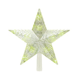 Darrahopens Occasions > Christmas > Christmas Decorations Jingle Jollys Christmas Tree Topper Star RGB LED Xmas Decor 80 Modes APP Control