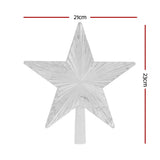 Darrahopens Occasions > Christmas > Christmas Decorations Jingle Jollys Christmas Tree Topper Star RGB LED Xmas Decor 80 Modes APP Control