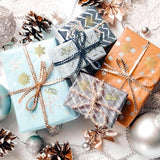 Darrahopens Occasions > Christmas > Christmas Decorations Stickers - 500 sheets - Christmas stickers - Christmas card stickers - Roll of Christmas stickers - Suitable for envelopes, gift boxes, cards, photo albums, crafts, Christmas decorations, etc.