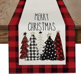 Darrahopens Occasions > Christmas > Christmas Decorations Table Runner - Christmas Table Runner - Christmas Decorations - Christmas Table Runner 33x183 cm - Christmas Table Decorations - Christmas Decorations 2024 - Christmas Decorations (Christmas Red)
