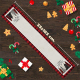 Darrahopens Occasions > Christmas > Christmas Decorations Table Runner - Christmas Table Runner - Christmas Decorations - Christmas Table Runner 33x183 cm - Christmas Table Decorations - Christmas Decorations 2024 - Christmas Decorations (Christmas Red)