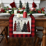 Darrahopens Occasions > Christmas > Christmas Decorations Table Runner - Christmas Table Runner - Christmas Decorations - Christmas Table Runner 33x183 cm - Christmas Table Decorations - Christmas Decorations 2024 - Christmas Decorations (Christmas Red)