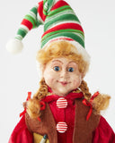 Darrahopens Occasions > Christmas > Christmas Decorations TOY TESTER ELF SPARROW 40CM - X3002