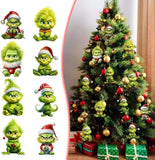 Darrahopens Occasions > Christmas > Christmas Decorations Trendbay 10pcs Whimsical Green Christmas Tree Ornaments In Australia - Darrahopens