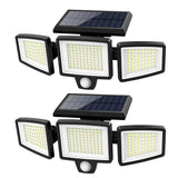 Darrahopens Occasions > Christmas > Christmas Decorations Trendbay 1pc 74-LED Solar Motion Sensor Wall Light 3-Level In Australia - Darrahopens