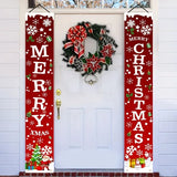 Darrahopens Occasions > Christmas > Christmas Decorations Trendbay \2D Christmas Door Banner Festive Front Porch Sign