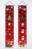 Darrahopens Occasions > Christmas > Christmas Decorations Trendbay \2D Christmas Door Banner Festive Front Porch Sign