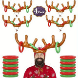Darrahopens Occasions > Christmas > Christmas Decorations Trendbay Inflatable Antler Ring Toss Game 2-Set PVC Party Game In Australia - Darrahopens