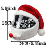 Darrahopens Occasions > Christmas > Christmas Decorations Trendbay Santa Claus Plush Motorcycle Helmet Cover Red Christmas Decor In Australia - Darrahopens
