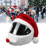Darrahopens Occasions > Christmas > Christmas Decorations Trendbay Santa Claus Plush Motorcycle Helmet Cover Red Christmas Decor In Australia - Darrahopens