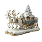 Darrahopens Occasions > Christmas > Christmas Decorations Trendbay Santa Claus & Reindeer Sleigh Desktop Decoration In Australia - Darrahopens