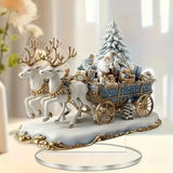 Darrahopens Occasions > Christmas > Christmas Decorations Trendbay Santa Claus & Reindeer Sleigh Desktop Decoration In Australia - Darrahopens