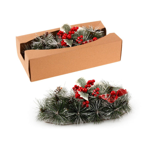 Darrahopens Occasions > Christmas Christmas Floral Table Arrangements Red Berries Pine Cones Flowers Decorations, Large