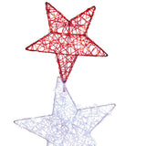 Darrahopens Occasions > Christmas > Christmas Trees Christabelle 120cm Triple Star Christmas Display with Lights