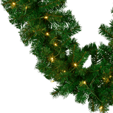 Darrahopens Occasions > Christmas > Christmas Trees Christabelle 274cm Chadwick Green Pre-Lit Christmas Garland