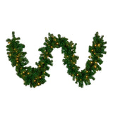 Darrahopens Occasions > Christmas > Christmas Trees Christabelle 274cm Chadwick Green Pre-Lit Christmas Garland