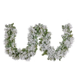 Darrahopens Occasions > Christmas > Christmas Trees Christabelle 274cm Majestic Snow Prelit Christmas Garland