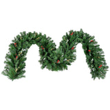 Darrahopens Occasions > Christmas > Christmas Trees Christabelle 305cm Extra Long Christmas Garland with Berries