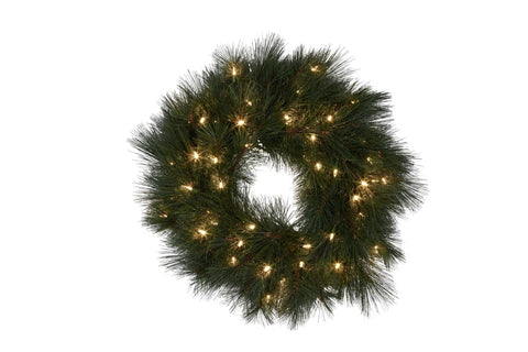 Darrahopens Occasions > Christmas > Christmas Trees Christabelle 61cm Long Needle Christmas Wreath With Lights