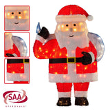 Darrahopens Occasions > Christmas > Christmas Trees Christabelle 81cm Christmas Santa Display with Lights
