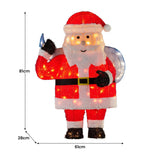 Darrahopens Occasions > Christmas > Christmas Trees Christabelle 81cm Christmas Santa Display with Lights