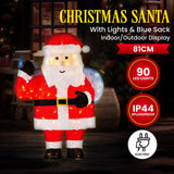 Darrahopens Occasions > Christmas > Christmas Trees Christabelle 81cm Christmas Santa Display with Lights