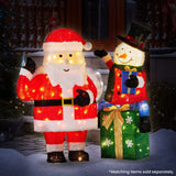 Darrahopens Occasions > Christmas > Christmas Trees Christabelle 85cm Christmas Snowman On Presents Display with Lights