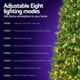 Darrahopens Occasions > Christmas > Christmas Trees Jingle Jollys 2.4m Pre-Lit Christmas Tree 1488 LED Green with Red Storage Bag In Australia - Darrahopens