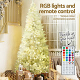 Darrahopens Occasions > Christmas > Christmas Trees Jingle Jollys Christmas Tree 2.1m RGB Remote Xmas Party Decorations 1310 Tips