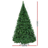 Darrahopens Occasions > Christmas > Christmas Trees Jingle Jollys Christmas Tree 2.4m Xmas Tree Decorations 1488 LEDs