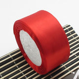 Darrahopens Occasions > Christmas > Christmas Wreaths & Garlands 5 Roll Solid Color Ribbon 4cm Double Face Satin Ribbon for DIY Handcraft Gift Packaging 5 Colors In Australia - Darrahopens